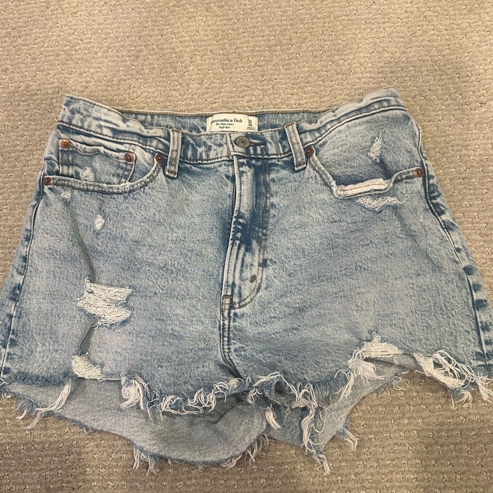 Abercrombie and Fitch denim shorts (Size 10)